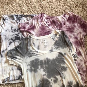 American Eagle Soft & Sexy Tie Dye Shirts